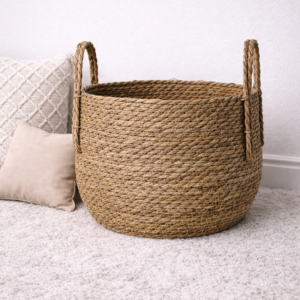 Brown Jute Basket