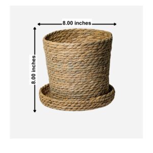 Jute Basket with Lid