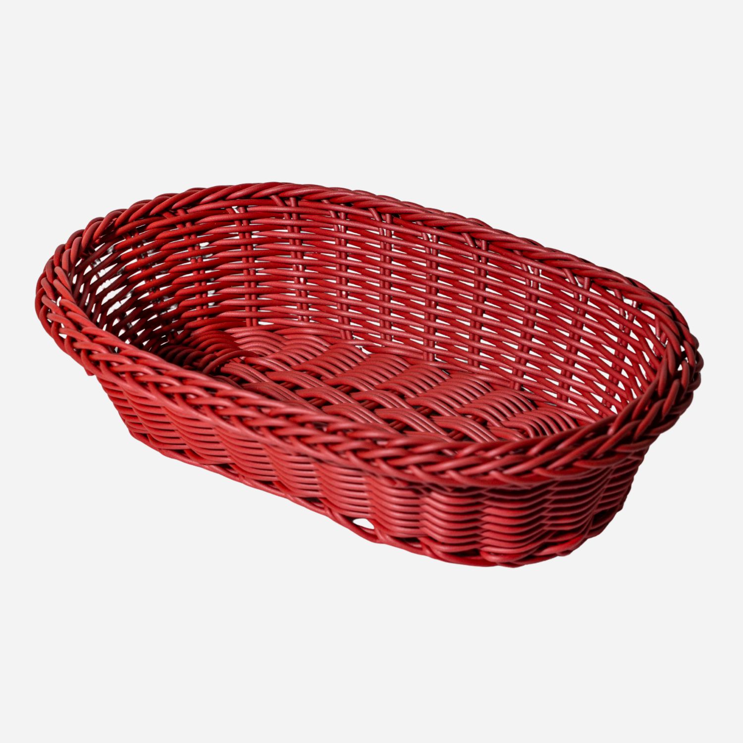 PLASTIC OVAL PINK BASKET