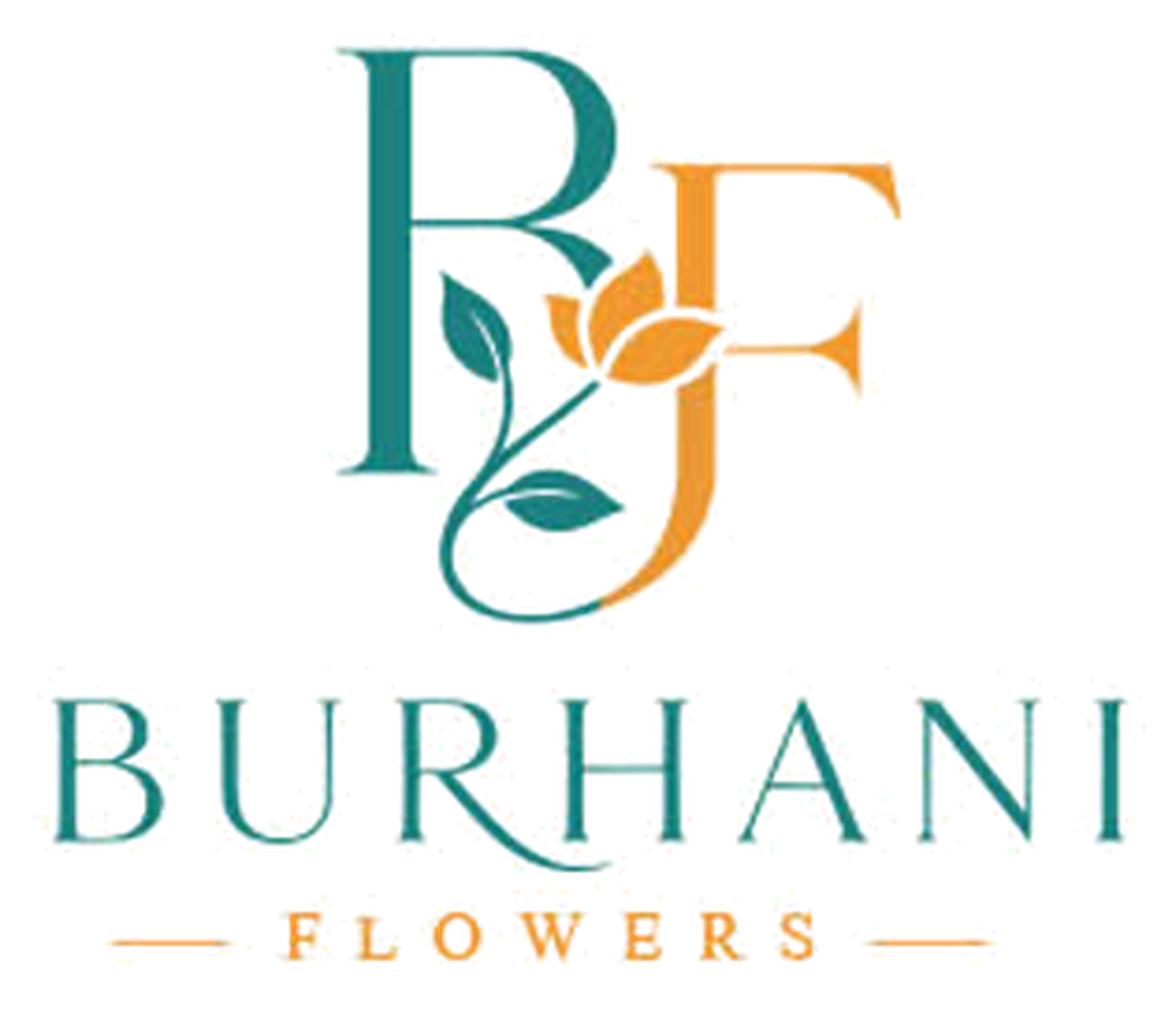 Burhani Flowers color logo